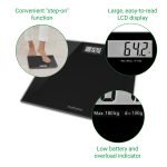 ⁦الميزان الشخصي الديجيتال الأسود PS402⁩ - الصورة ⁦4⁩