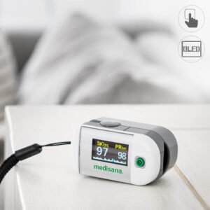 أيقونات خصائص أكسيمتر Medisana PM 100 Connect