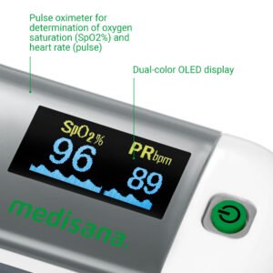خصائص أكسيمتر Medisana PM 100 Connect