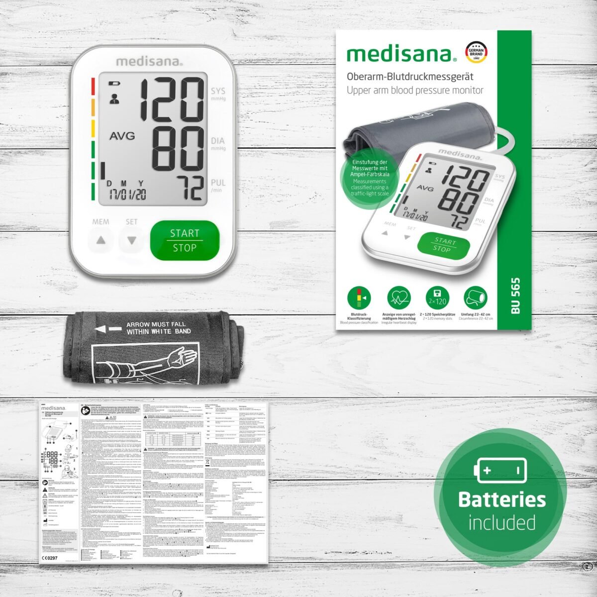 جهاز قياس ضغط الدم Medisana Bu 565