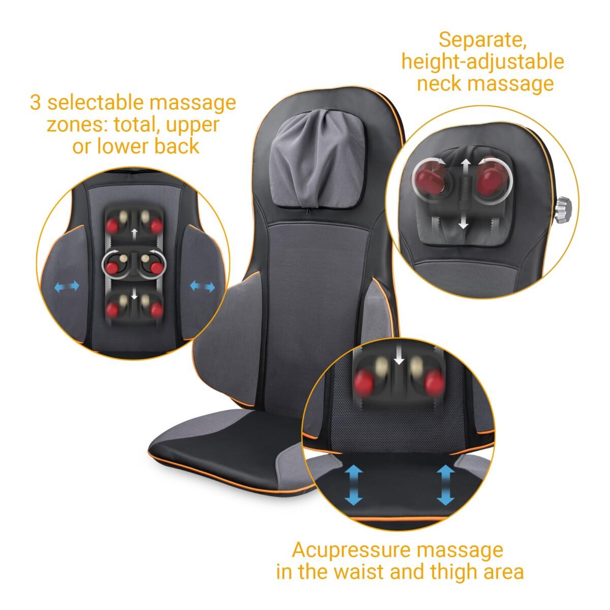 غطاء مقعد التدليك شياتسو Mc825