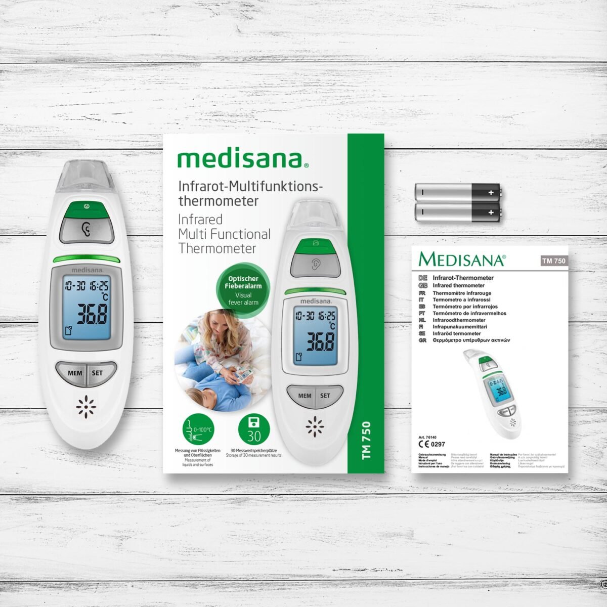 ترمومتر Medisana Tm 750 بالأشعة تحت الحمراء