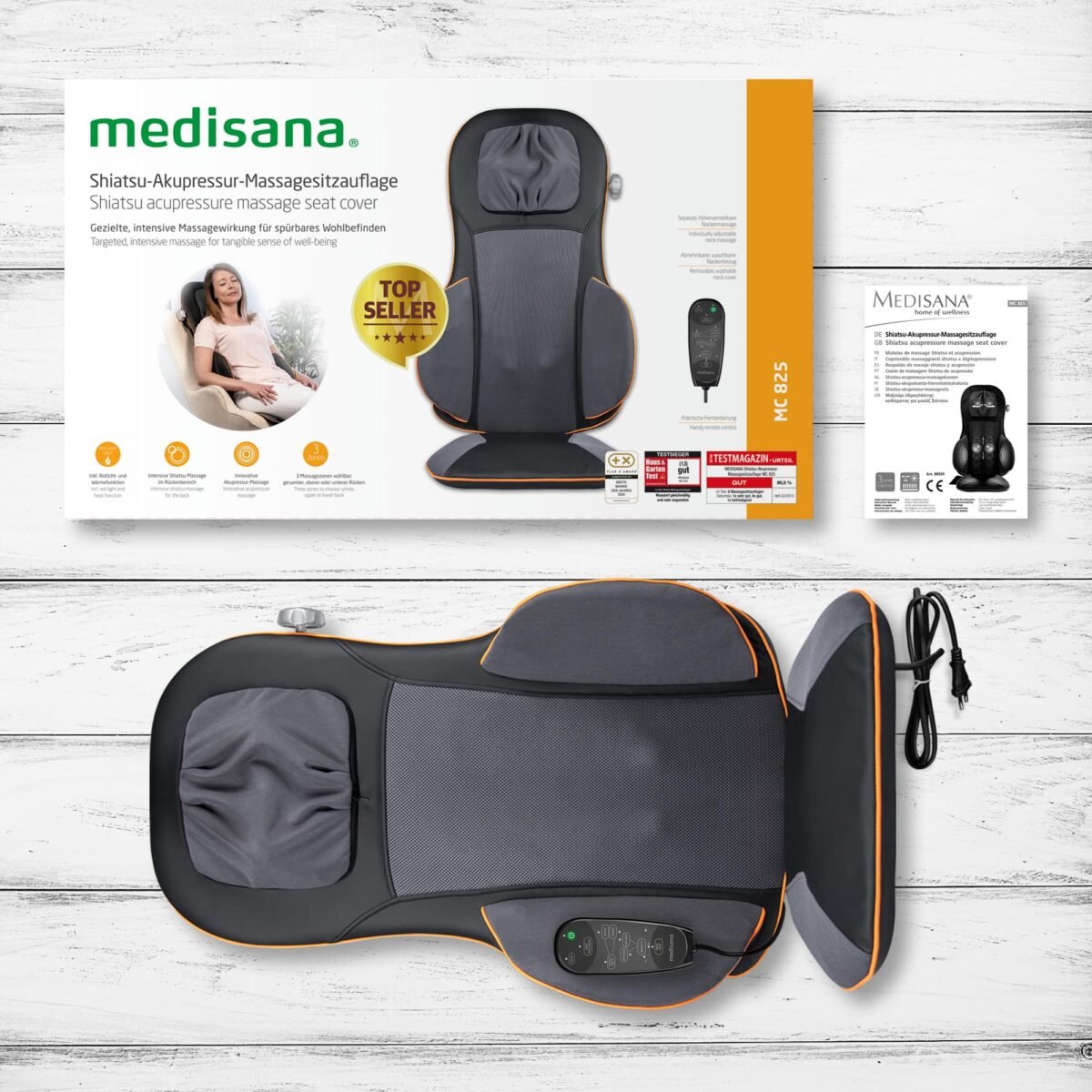 غطاء مقعد التدليك شياتسو Mc825