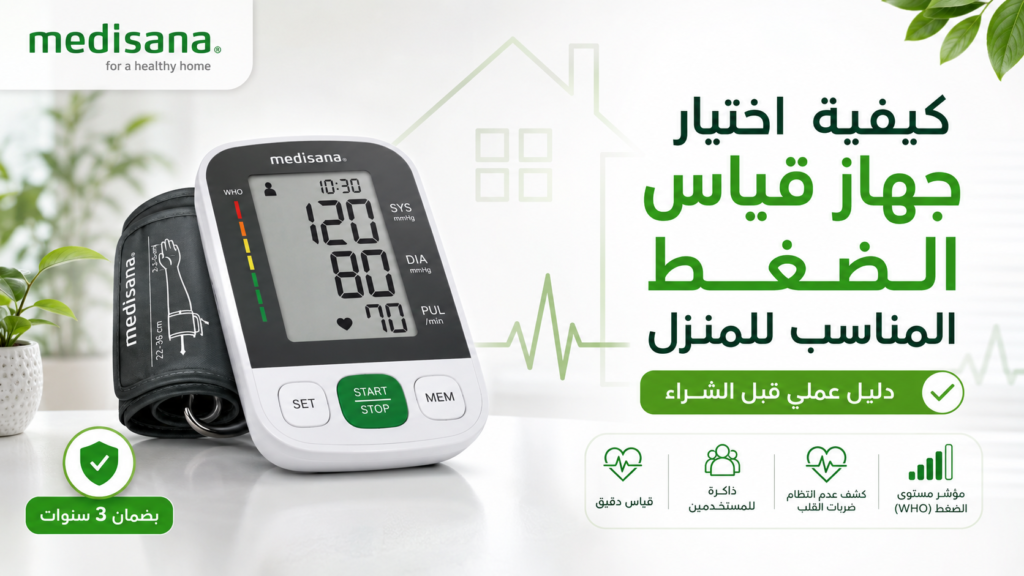 كيفية اختيار جهاز قياس الضغط المناسب
