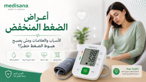 أعراض الضغط المنخفض