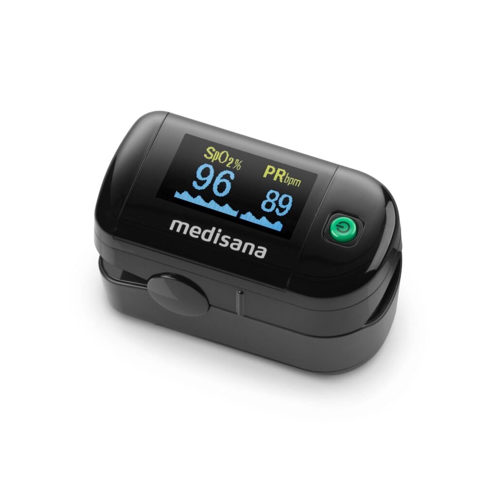 أكسيمتر Medisana PM 100 لقياس تشبع الأكسجين والنبض