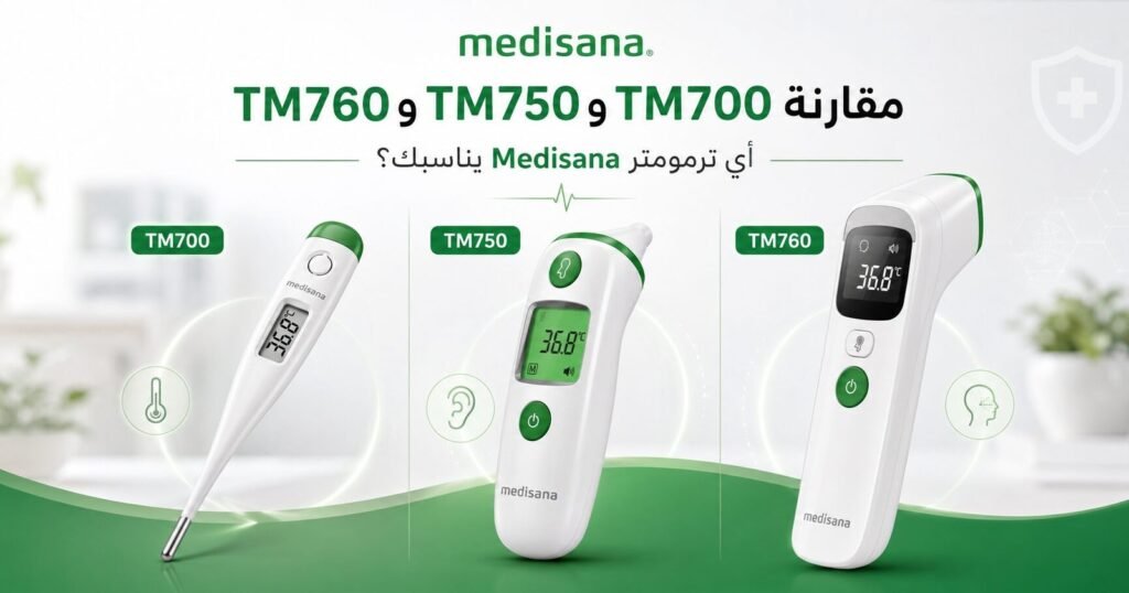 Medisana TM 700 vs TM 750 Connect vs TM 760 thermometer comparison