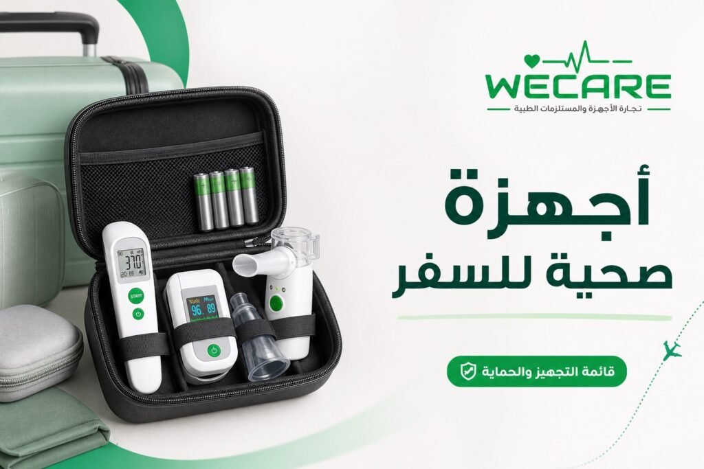 أجهزة صحية للسفر - قائمة التجهيز والحماية من WeCare Egypt