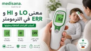 Thermometer error codes LO HI ERR E1 and E2 troubleshooting guide