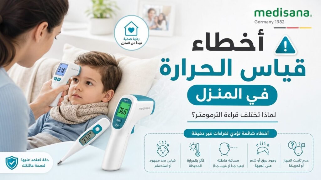Thermometer measurement errors that can cause different temperature readings at home